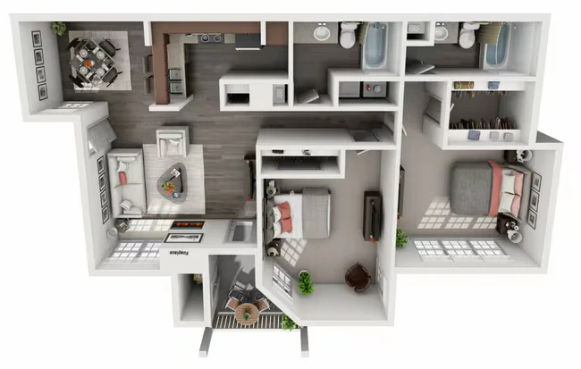 B1 Balcony 0501 floor plan